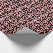 Vergeltung, Strafe für Vergeltung Geschenkpapier (Ecke)