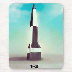 Vergeltungswaffe V2 Rakete Mousepad