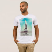 Vergeltungswaffe V2 Rakete T-Shirt (Vorne ganz)