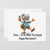 Vergeltungszeit Postkarte (Vorne/Hinten)