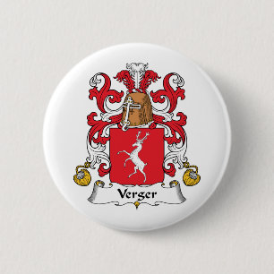 Verger-Familienwappen Button