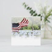 Vergessen - Gedenktag Einladung (Stehend Vorderseite)