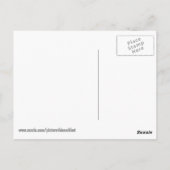 Vergessen - Gedenktag Postkarte (Rückseite)