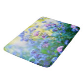 Vergessen-Ich-Nicht-Blume Badematte (Schrägansicht)