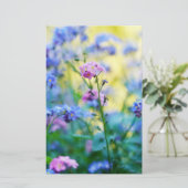 Vergessen-Ich-Nicht-Blume Briefpapier (Stehend Vorderseite)