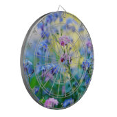 Vergessen-Ich-Nicht-Blume Dartscheibe (Vorderseite Links)