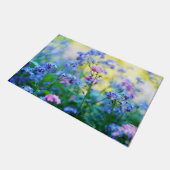 Vergessen-Ich-Nicht-Blume Fußmatte (Schrägansicht)