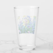 Vergessen-Ich-Nicht-Blume Glas (Rückseite)