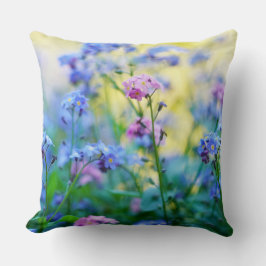 Vergessen-Ich-Nicht-Blume Kissen