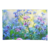 Vergessen-Ich-Nicht-Blume Kissenbezug (Vorderseite)