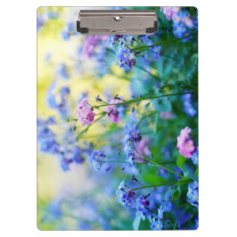 Vergessen-Ich-Nicht-Blume Klemmbrett