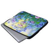Vergessen-Ich-Nicht-Blume Laptopschutzhülle (Vorne Knopf)