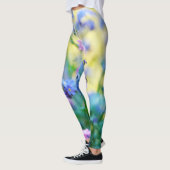 Vergessen-Ich-Nicht-Blume Leggings (Links)