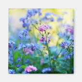 Vergessen-Ich-Nicht-Blume Magnet (Vorne)