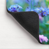 Vergessen-Ich-Nicht-Blume Mousepad (Ecke)