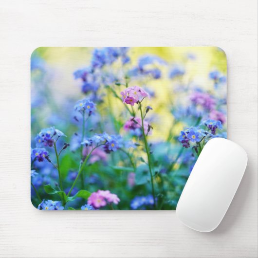 Vergessen-Ich-Nicht-Blume Mousepad (Mit Mouse)
