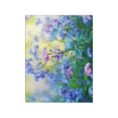 Vergessen-Ich-Nicht-Blume Notizblock (Rotiert)