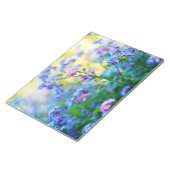 Vergessen-Ich-Nicht-Blume Notizblock (angewinkelt)