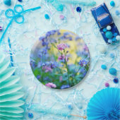 Vergessen-Ich-Nicht-Blume Pappteller (Party)