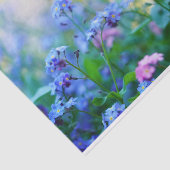 Vergessen-Ich-Nicht-Blume Seidenpapier (Ausschnitt)