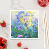 Vergessen-Ich-Nicht-Blume Serviette (Beispiel)