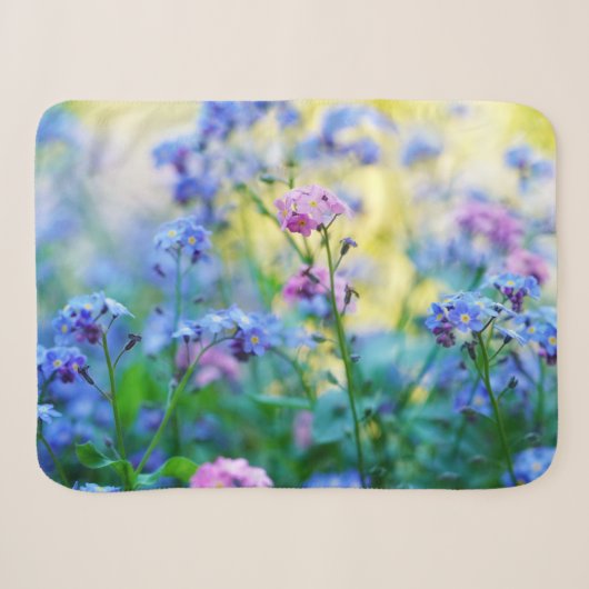 Vergessen-Ich-Nicht-Blume Sherpadecke (Vorderseite (Horizontal))