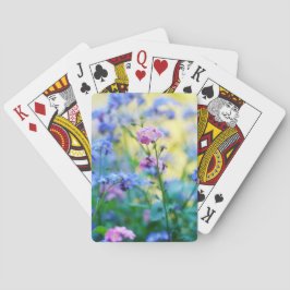 Vergessen-Ich-Nicht-Blume Spielkarten