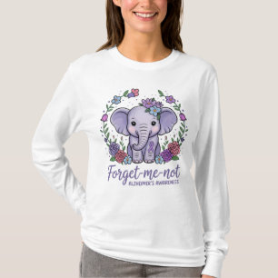 Vergessen-Ich-nicht-Elefant Alzheimer's Awareness T-Shirt