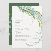 Vergessen-ich-nicht-Morgen nach der Einladung (Vorne/Hinten)