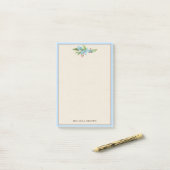 Vergessen-Me-Not Bouquet Blumen Rustikale Niedlich Post-it Klebezettel (Auf Schreibtisch)