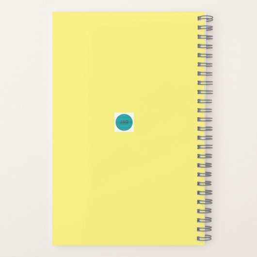 Vergessen-Me-Not-Journal Notizblock (Rückseite)