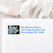 Vergessen-Me-Nots 12-Adressetikett (Insitu)