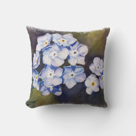 VERGESSEN-ME-NOTS BLUME DEKORATIV TOSS PILLOW KISSEN