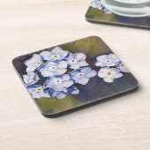 VERGESSEN-ME-NOTS-BLUME UNTERSETZER (Linke Seite)