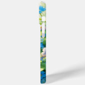 Vergessen-Me-Nots-Garten der Erinnerungen Case-Mate iPhone Hülle (Rückseite / Links)