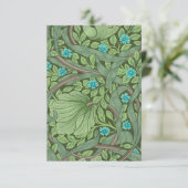 Vergessen-Me-Nots, Wallpaper von William Morris Dankeskarte (Stehend Vorderseite)