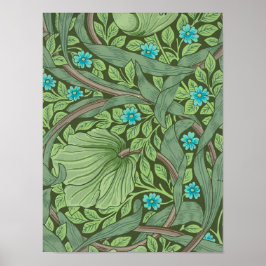 Vergessen-Me-Nots, Wallpaper von William Morris Poster