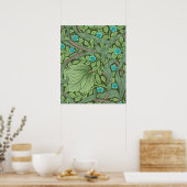 Vergessen-Me-Nots, Wallpaper von William Morris Poster (Küche)