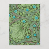 Vergessen-Me-Nots, Wallpaper von William Morris Postkarte (Vorderseite)