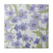 Vergessen-nicht-Blume-Muster Fliese (Vorderseite)
