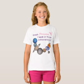 Vergessen Prinzessin - Astrophysikerin T-Shirt (Vorne ganz)