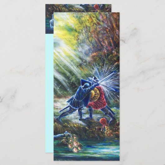 VERGESSEN ROSE kämpfen Ritter, Geld und Teufel (Vorne/Hinten)