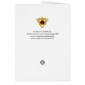 VERGESSEN ROSE kämpfen Ritter, Geld und Teufel (Hinten)