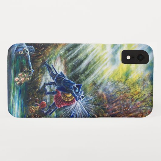 VERGESSEN ROSE kämpfen Ritter, Geld und Teufel Case-Mate iPhone Hülle (Rückseite (Horizontal))