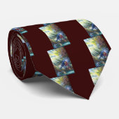 VERGESSEN ROSE kämpfen Ritter, Geld und Teufel Krawatte (Gerollt)