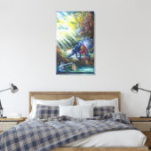 VERGESSEN ROSE kämpfen Ritter, Geld und Teufel Leinwanddruck (Insitu (Schlafzimmer))