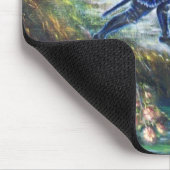 VERGESSEN ROSE kämpfen Ritter, Geld und Teufel Mousepad (Ecke)