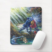 VERGESSEN ROSE kämpfen Ritter, Geld und Teufel Mousepad (Mit Mouse)