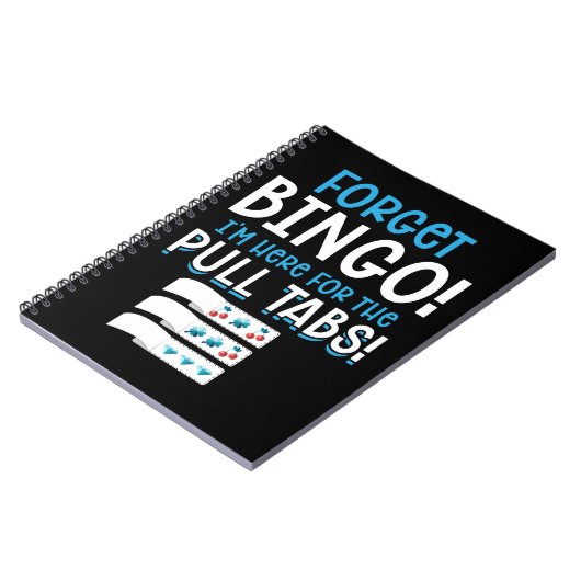 Vergessen Sie Bingo Lucky Pull Tab Notizblock (Linke Seite)