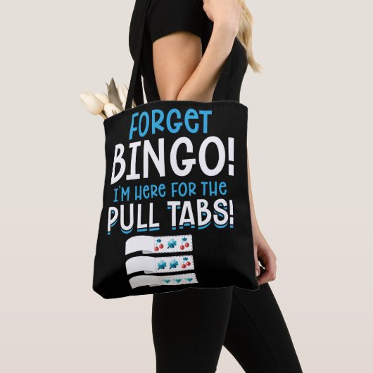 Vergessen Sie Bingo Lucky Pull Tab Tasche (Von Nahem)